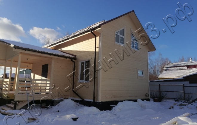 4 Каркасно-щитовой дом 142М², Тульская область, Заокский район, СНТ «Ивушка» (10)